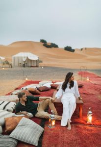 Luxury honeymoon suite featured in Morocco Honeymoon Packages