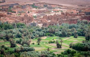 Ancient Ksar and farmed oasis in Boumalne Dades oasis Morocco -Things to Do in Boumalne Dades