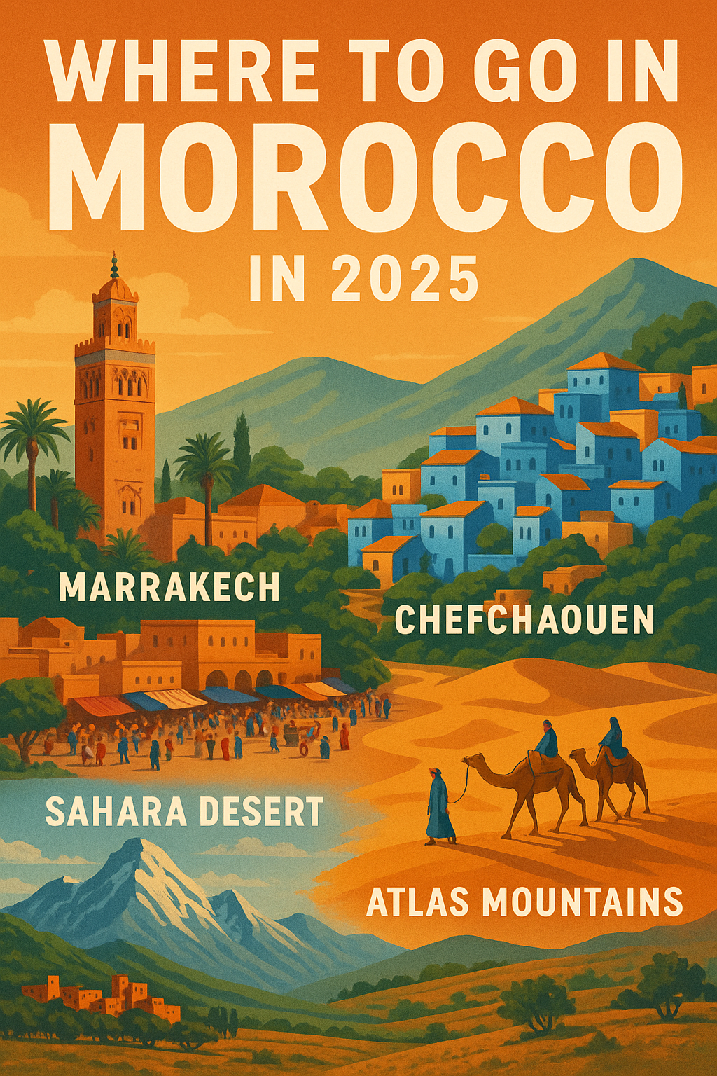 Where to Go in Morocco 2025–2026 – Discover Morocco’s Must-Visit Destinations