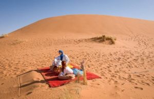 Glamping in Sahara Desert