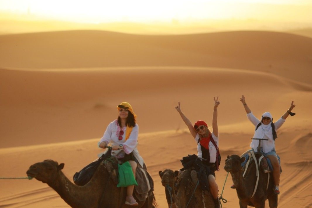 Merzouga desert camp Morocco