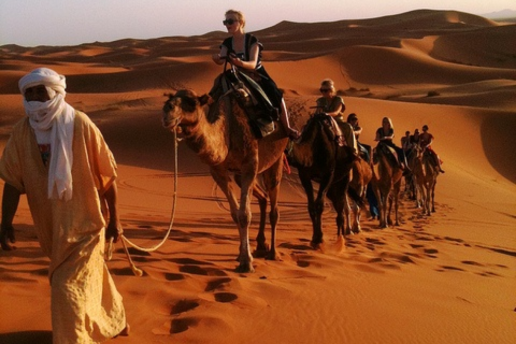 Berber guide camel Morocco desert tradition mint tea cultural experience