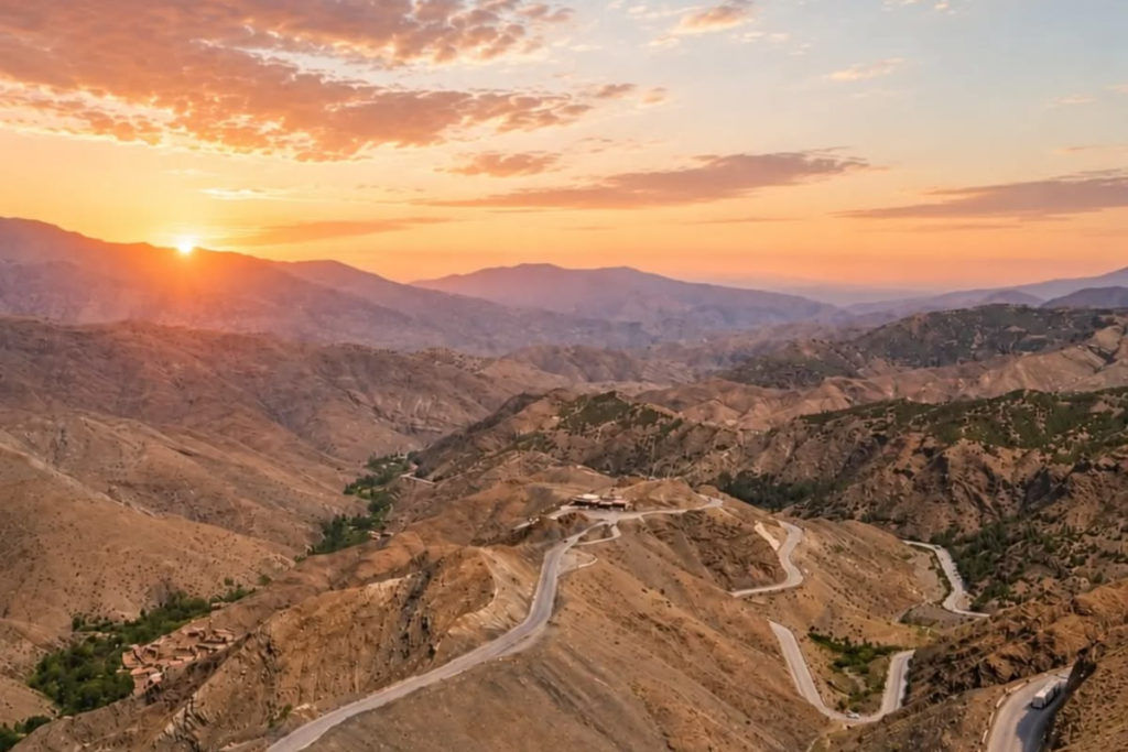 Atlas Mountains Morocco Berber villages road trip