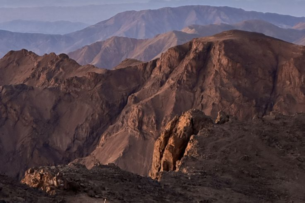Mount Toubkal High Atlas summit hiking Morocco